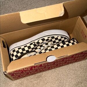 Vans Checkerboard Low-Top Sneakers